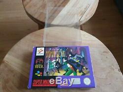 The Adventures Of Batman And Robin Super Nintendo SNES CIB PAL Very rare
