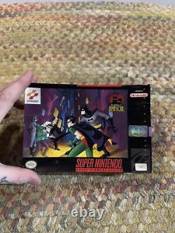 The Adventures Of Batman & Robin SNES Box Only Super Nintendo And Video Game