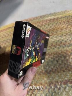 The Adventures Of Batman & Robin SNES Box Only Super Nintendo And Video Game