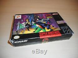 The Adventures of Batman & Robin Complete SNES Super Nintendo CIB Game