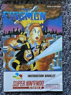 The Firemen SNES. PAL UK rare The Firemen For Super Nintendo. Ultra Rare