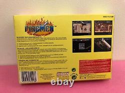 The Firemen SNES Super Nintendo Boxed with Manual PAL UKV GENUINE