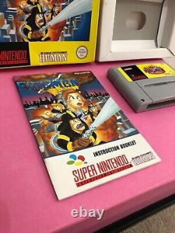 The Firemen SNES Super Nintendo Boxed with Manual PAL UKV GENUINE