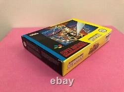 The Firemen SNES Super Nintendo Boxed with Manual PAL UKV GENUINE