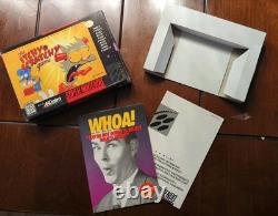 The Itchy And Scratchy Game, Snes, Box &Insert, No Poster Or Manual