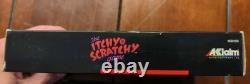The Itchy And Scratchy Game, Snes, Box &Insert, No Poster Or Manual