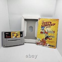 The Itchy and Scratchy Game A Genuine Simpsons Product for Super Nintendo SNES