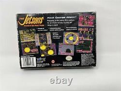 The Jetsons Invasion Planet Pirates Super Nintendo SNES Original box only RARE
