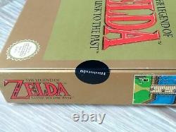 The Legend Of Zelda A Link To The Past PAL SNES Sticker sealed Super Nintendo
