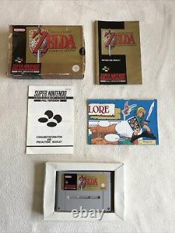 The Legend Of Zelda A Link To The Past Super Nintendo SNES Complete PAL