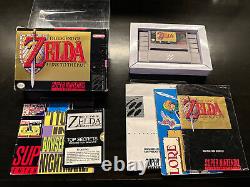 The Legend of Zelda A Link to the Past (Super Nintendo SNES, 1992) Complete CIB