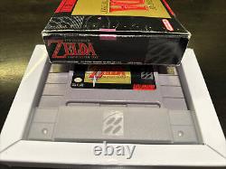 The Legend of Zelda A Link to the Past (Super Nintendo SNES, 1992) Complete CIB