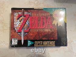 The Legend of Zelda A Link to the Past (Super Nintendo SNES,) BRAND NEW SEALED