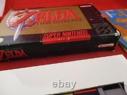 The Legend of Zelda A Link to the Past (Super Nintendo SNES) COMPLETE with Box O1