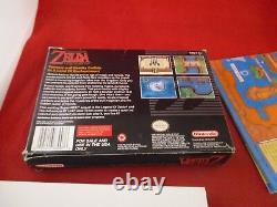 The Legend of Zelda A Link to the Past (Super Nintendo SNES) COMPLETE with Box O1