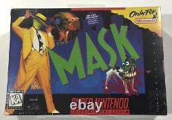 The MASK Super Nintendo SNES BRAND NEW FACTORY SEALED 1994 Jim Carrey Movie