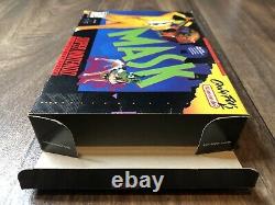 The Mask Super Nintendo SNES CIB Cart Box Manual Rare HTF