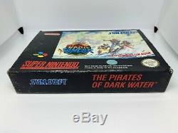 The Pirates Of Dark Water Snes Super Nintendo Tres Bon Etat Complet Rare