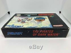 The Pirates Of Dark Water Snes Super Nintendo Tres Bon Etat Complet Rare