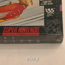 The Rocketeer Super Nintendo SNES Complete Authentic Video Game W Box Manual