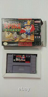 The Twisted Tales Of Spike McFang (Super Nintendo, SNES) CB No Manual