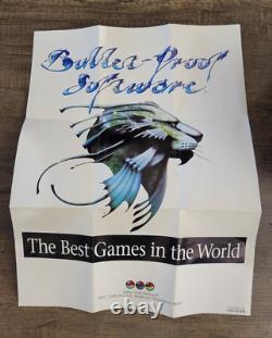 The Twisted Tales of Spike McFang SNES Nintendo 1993 COMPLETE with POSTER