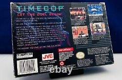Timecop (Super Nintendo, SNES) Authentic Complete with Manual Tested
