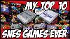 Top 10 Super Nintendo Snes Games Mancave Countdown