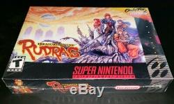 Treasure of the Rudras SNES Super Nintendo Timewalk Games New Sealed rare