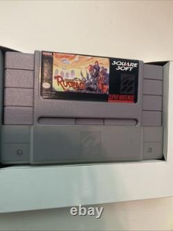 Treasure of the Rudras SNES Timewalk Games Complete Very Rare