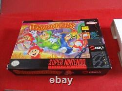 Troddlers (Super Nintendo SNES) COMPLETE with Box manual game poster WORKS