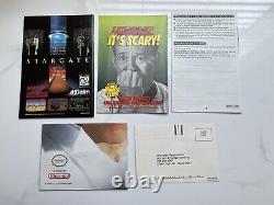 True Lies Super Nintendo SNES CIB Cart Box Manual Inserts Poster Reg Card