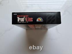 True Lies Super Nintendo SNES CIB Cart Box Manual Inserts Poster Reg Card