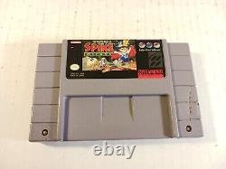 Twisted Tales of Spike McFang SNES Authentic Super Nintendo Tested Saves Works