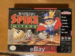 Twisted Tales of Spike McFang Super Nintendo (SNES). Brand New Factory Sealed