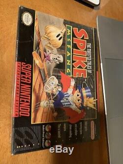 Twisted Tales of Spike McFang Super Nintendo (SNES). Brand New Factory Sealed