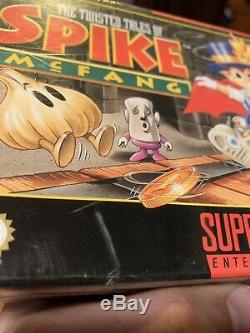 Twisted Tales of Spike McFang Super Nintendo (SNES). Brand New Factory Sealed