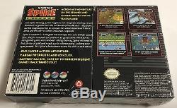 Twisted Tales of Spike McFang (Super Nintendo) Snes CIB 100% Complete NM Rare