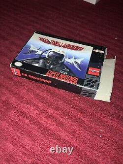 UN Squadron Super Nintendo SNES In Box