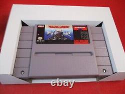 U. N. Squadron (Super Nintendo Entertainment System SNES, 1991) COMPLETE withBox #Q