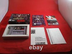 Ultimate Mortal Kombat 3 Super Nintendo SNES COMPLETE with Box manual game WORKS