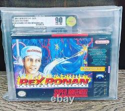 VGA 90 WATA Rex Ronan Experimental Surgeon Super Nintendo SNES sealed MINT