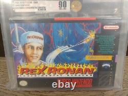 VGA 90 WATA Rex Ronan Experimental Surgeon Super Nintendo SNES sealed MINT