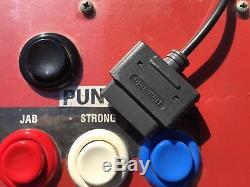 Vintage Pair Heavy Duty Arcade Super Nintendo (SNES) Custom Fighting Sticks