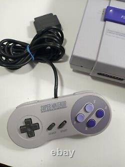 Vintage SNES Super Nintendo Console SNS-001 w Cords, Controller, Tested, Working