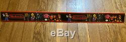 Vintage SNES Super Nintendo Mario RPG Legend Seven Stars Store Display Sign