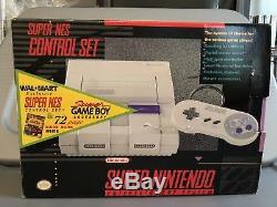 Vintage Super Nintendo SNES Console CIB Walmart Exclusive No Game Boy