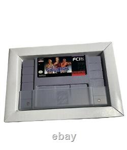 WCW SuperBrawl Wrestling? Super Nintendo SNES? CIB MINT GREAT SHAPE