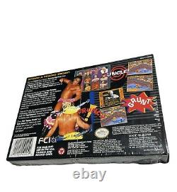 WCW SuperBrawl Wrestling? Super Nintendo SNES? CIB MINT GREAT SHAPE