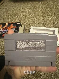 WCW Super Brawl Wrestling Super Nintendo SNES CIB